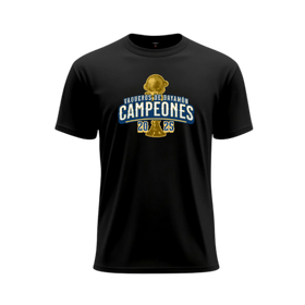 TSHIRT CAMPEONES NEGRO